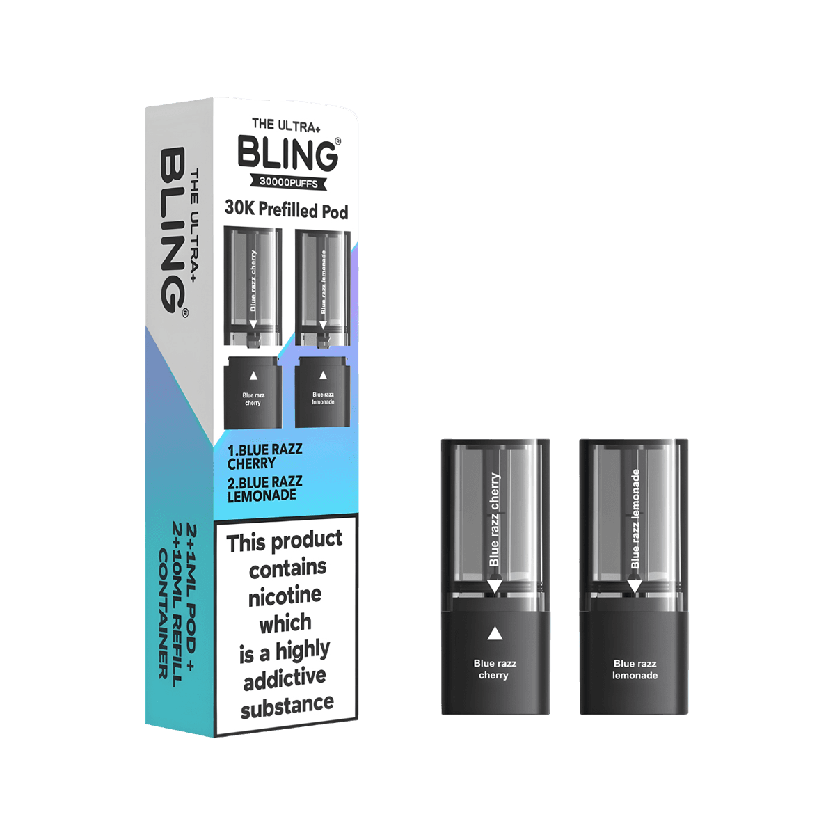 BLUE-RAZZ-CHERRY-BLUE-RAZZ-LEMONADE-THE-BLING-ULTRA-30K-PREFILLED-PODS-20MG
