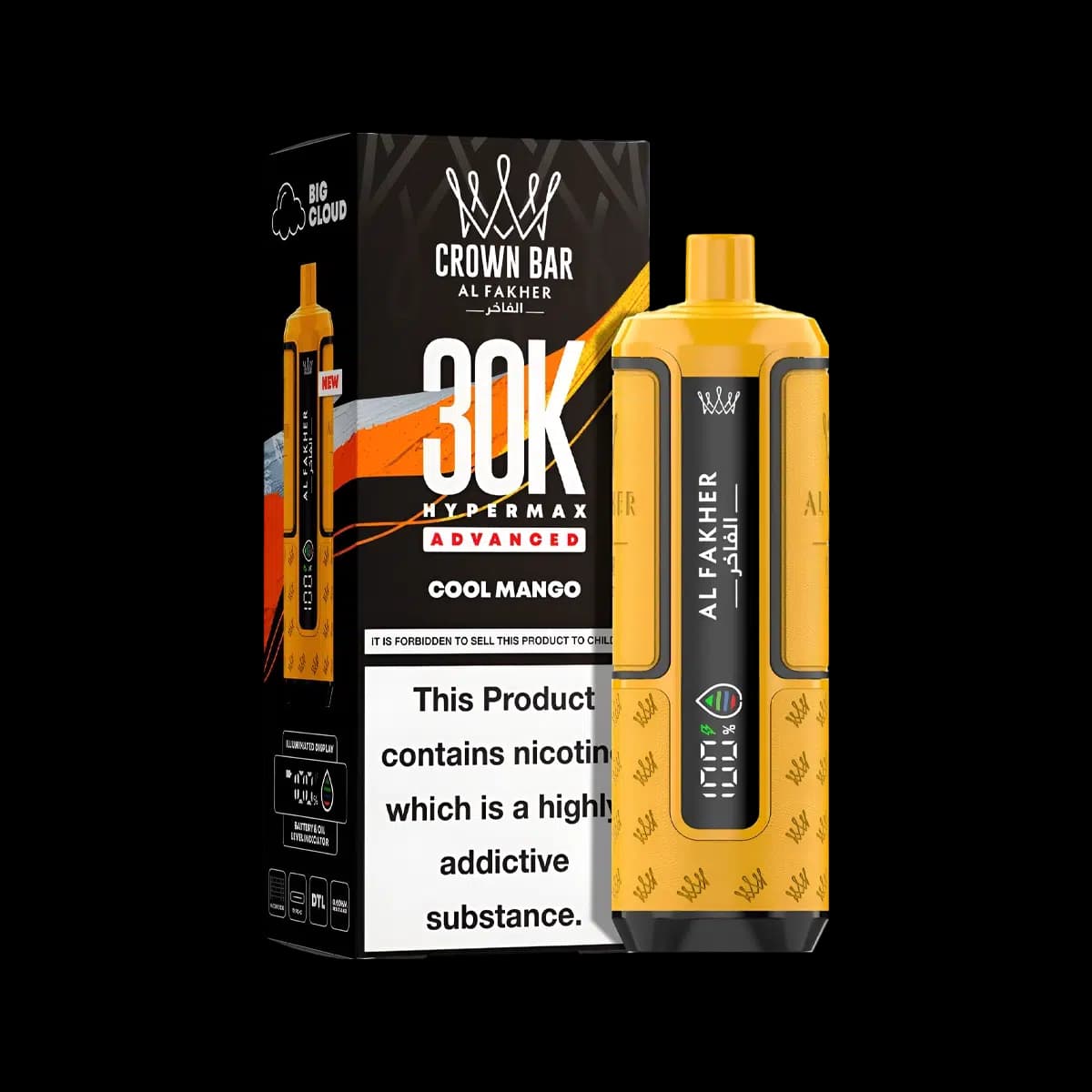 Cool Mango-Al Fakher Hypermax 30K Prefilled Vape Kit