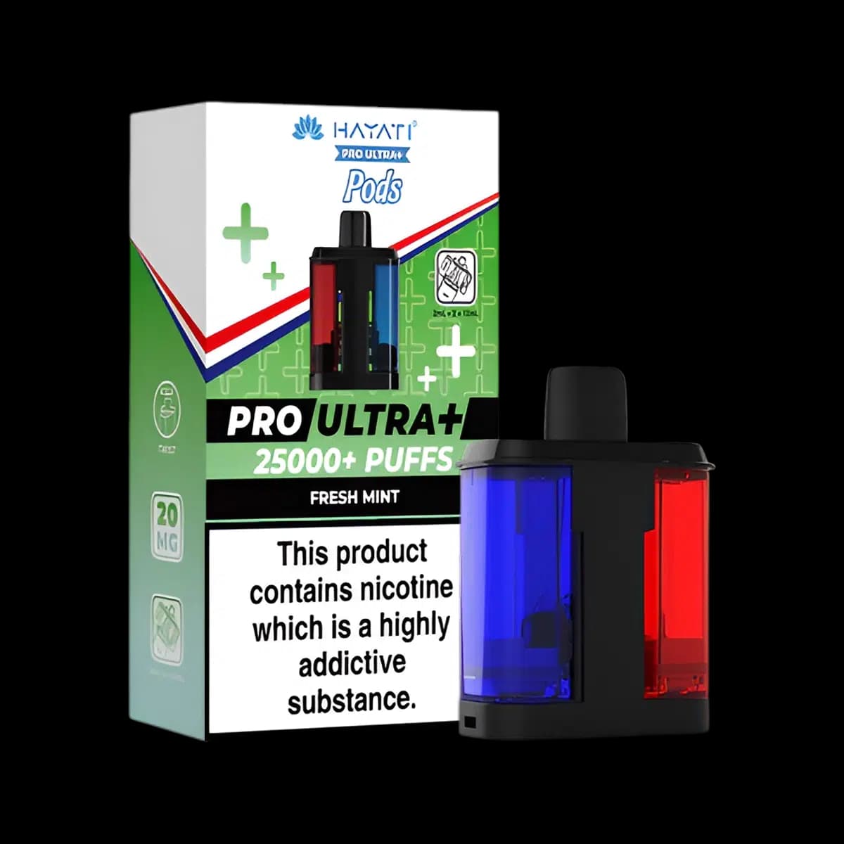 Fresh Mint-hayati-pro-ultra-plus-25k-prefilled-pod-refill