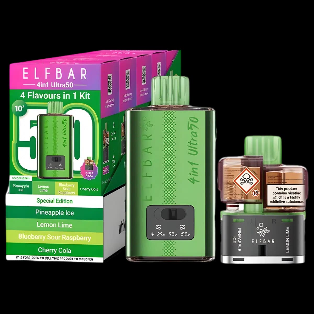 Special Edition-Elf Bar 4in1 Ultra50 Vape Kit