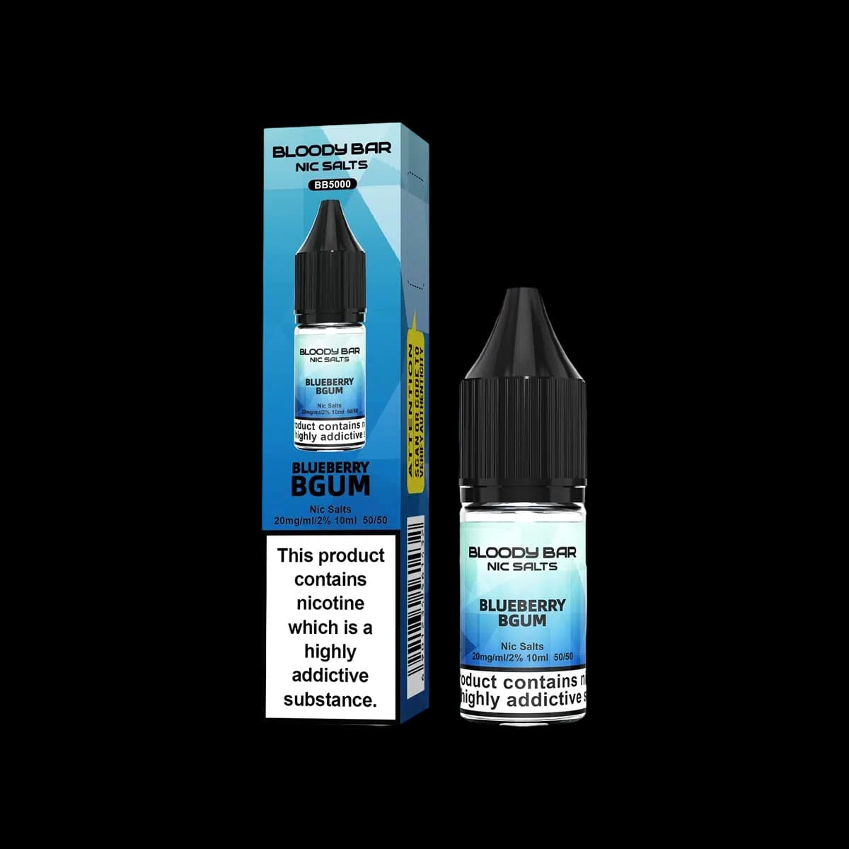 Blueberry B-Gum Nic Salt E-Liquid by Bloody Bar - E-Liquids