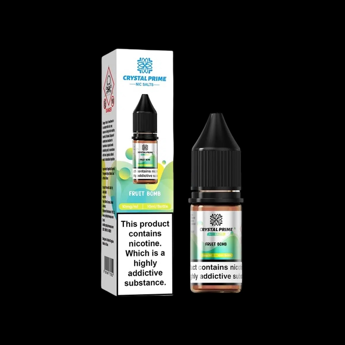 Fruit Bomb Nic Salt E-Liquid Crystal Prime