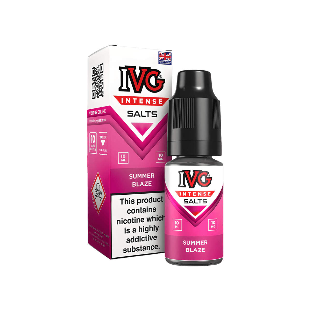 Summer Blaze E-Liquid by IVG Intense Salts - 10mg E-Liquid
