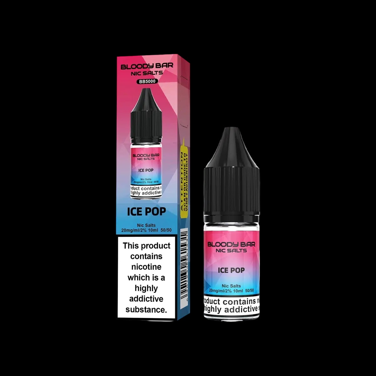 Ice Pop Nic Salt E-Liquid Bloody Bar