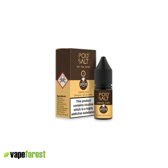 Pod Salt Lemon Cake Nic Salt E-Liquid
