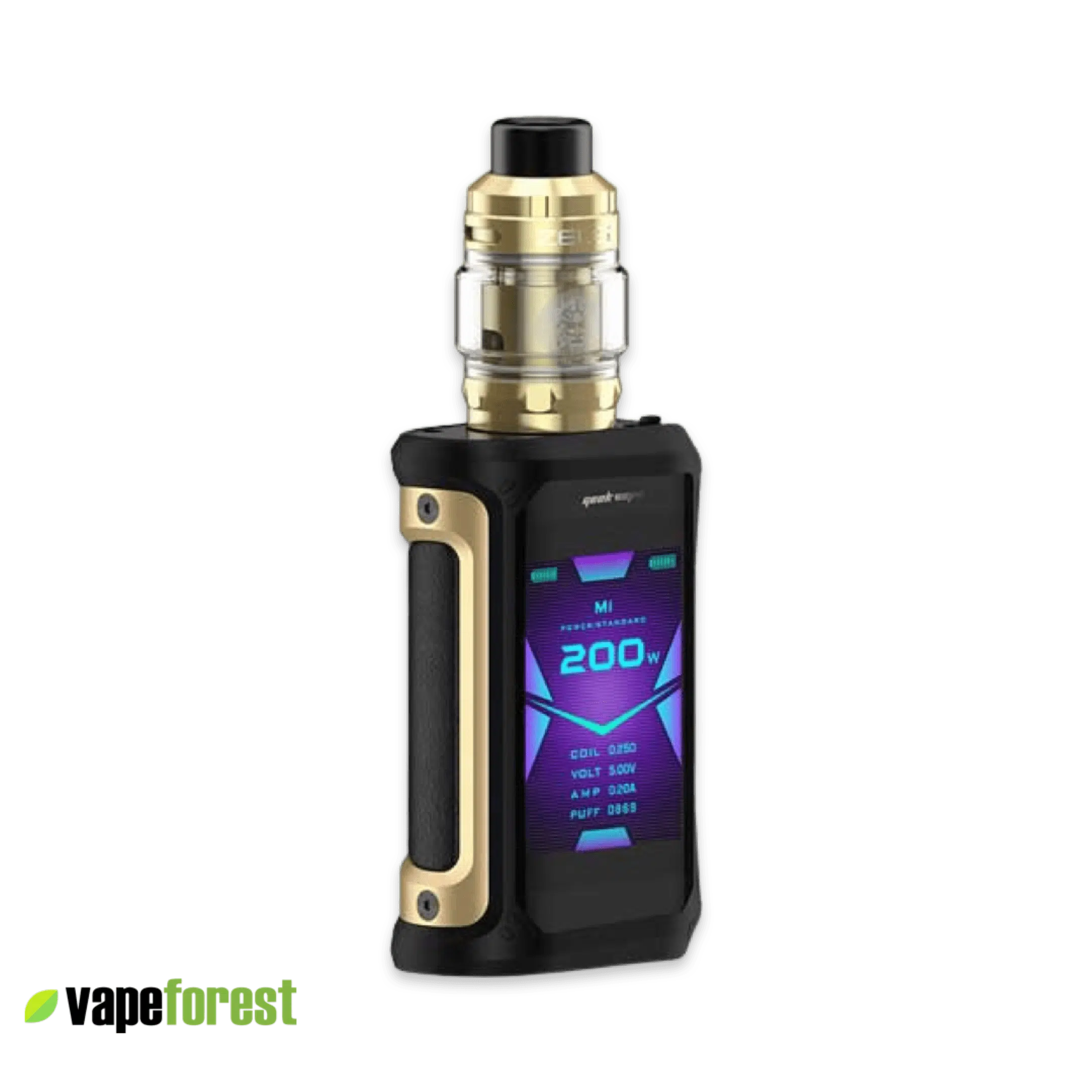 Aegis X Zeus GeekVape Gold and black Colour