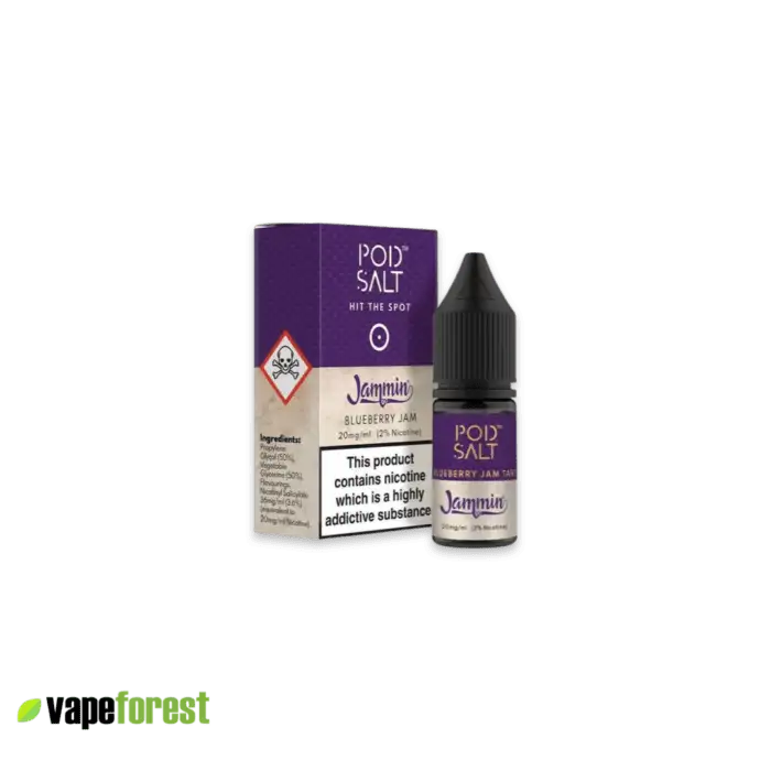 Pod Salt Blueberry Jam Tart Nic Salt E-Liquid