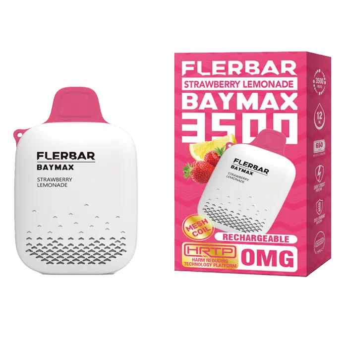 Flerbar Baymax pink 2