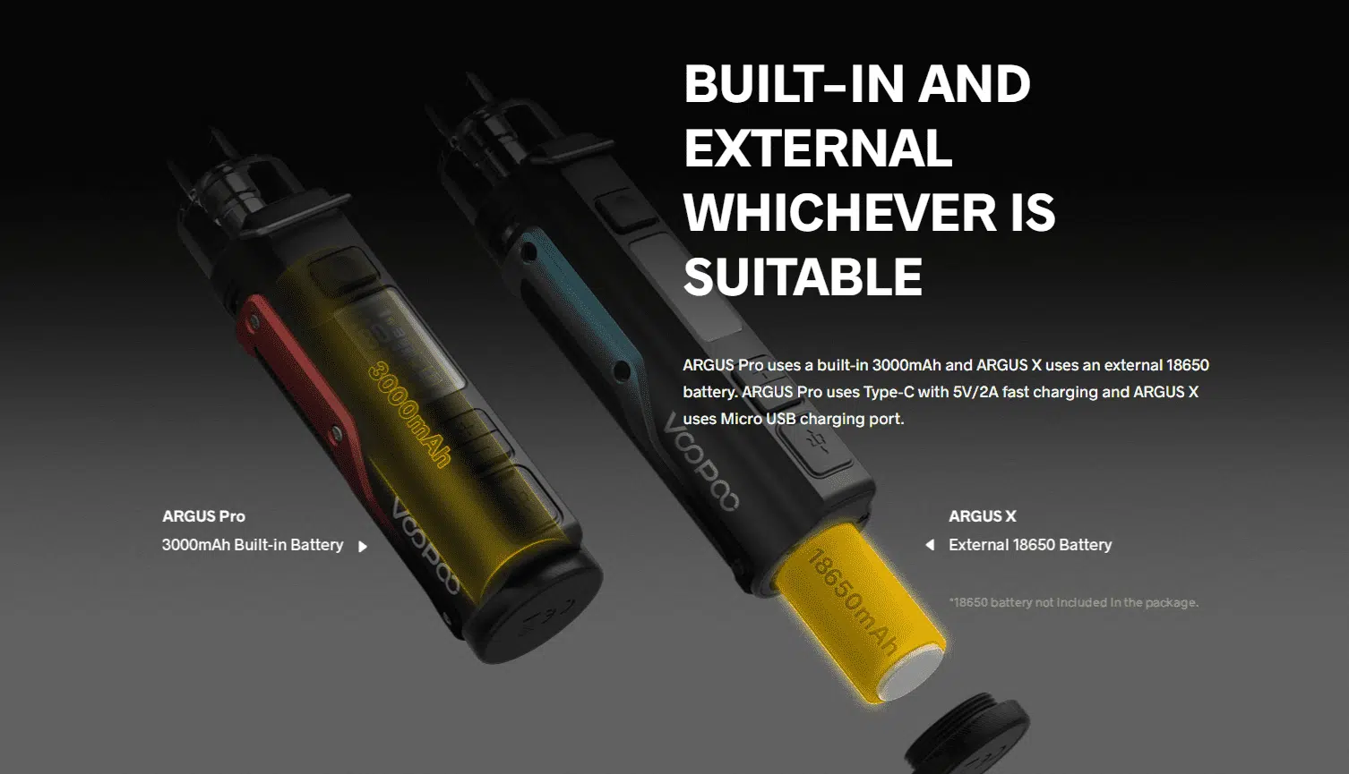 Argus Pro 3000mAh