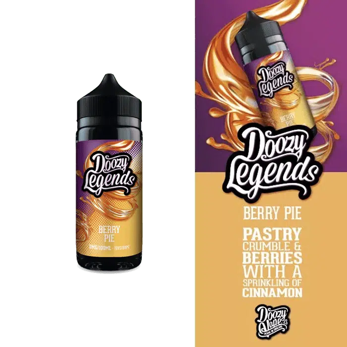 Berry Pie by Doozy Legends - 100ml Shortfill E-liquid
