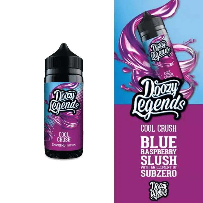 Cool Crush by Doozy Legends - 100ml Shortfill E-liquid