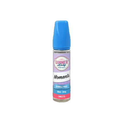 Bubble Mint by Dinner Lady Moments – 50ml Shortfill E-liquid