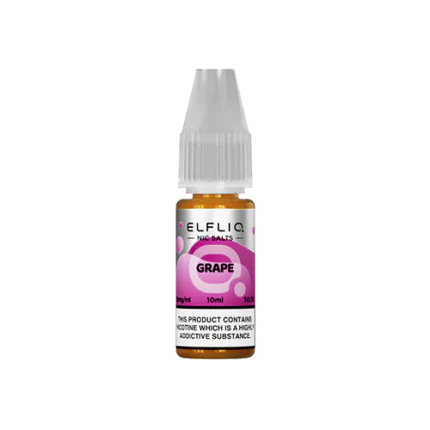 Grape Elfliq by Elf Bar – 10ml Nic Salt E-liquid