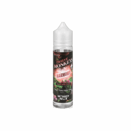 Harmony by Twelve Monkeys Oasis- 50ml Shortfill E-liquid