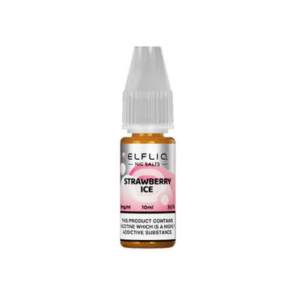 Strawberry Ice Elfliq by Elf Bar – 10ml Nic Salt E-liquid