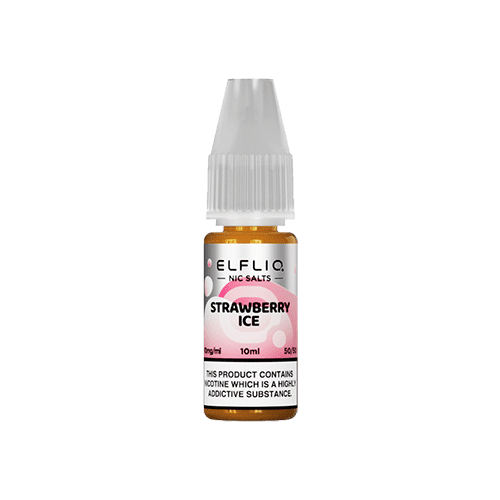 Strawberry Ice Elfiq by Elf Bar - 10ml Nic Salt E-liquid