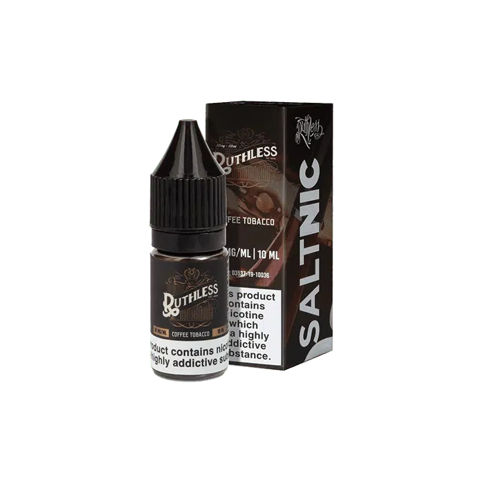Coffee Tobacco by Ruthless –10ml Nic Salt E-liquid