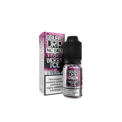 Berry Ice by Double Drip –10ml Nic Salt E-liquid