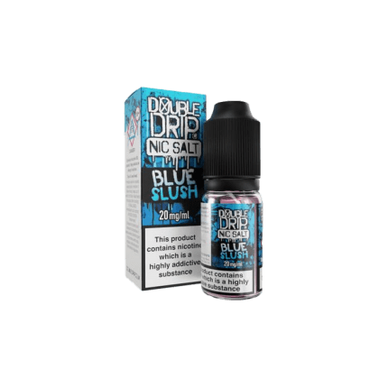 Blue Slush by Double Drip –10ml Nic Salt E-liquid