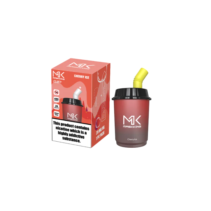 Maskking SIP MK Juice Disposable Vape Cherry Ice