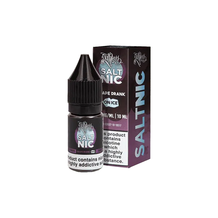 Grape Drank On Ice by Ruthless –10ml Nic Salt E-liquid