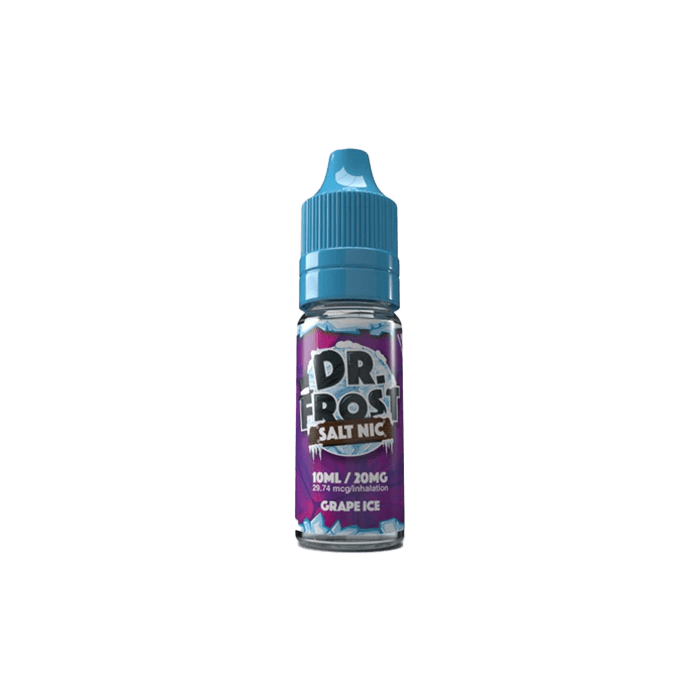Grape Ice by Dr Frost –10ml Nic Salt E-liquid