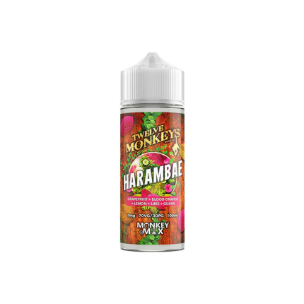 Harambe by Twelve Monkeys – 100ml Shortfill E-liquid