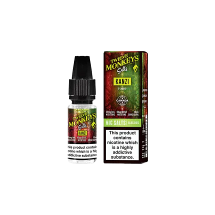 Kanzi by Twelve Monkeys – 10ml Nic Salt E-liquid