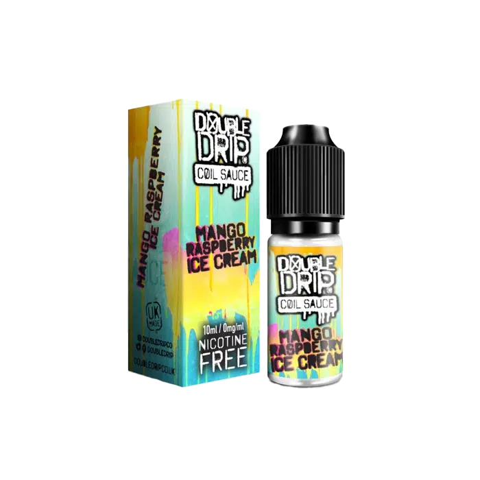 Mango Raspberry Ice Cream by Double Drip –10ml E-liquid