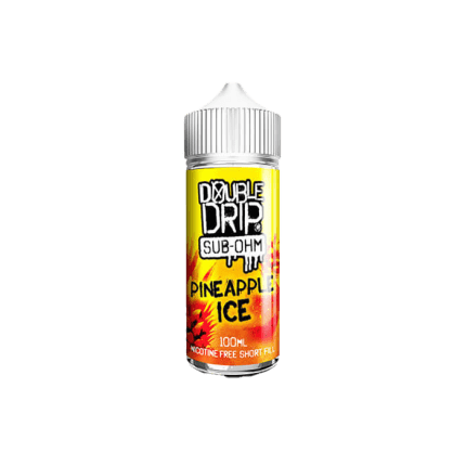 Pineapple Ice by Double Drip –100ml Shortfill E-liquid