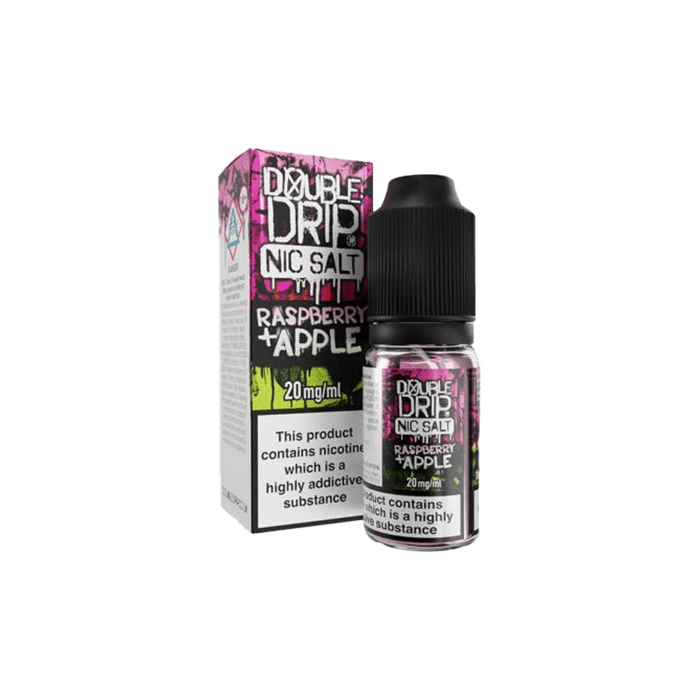 Raspberry and Apple by Double Drip –10ml Nic Salt E-liquid