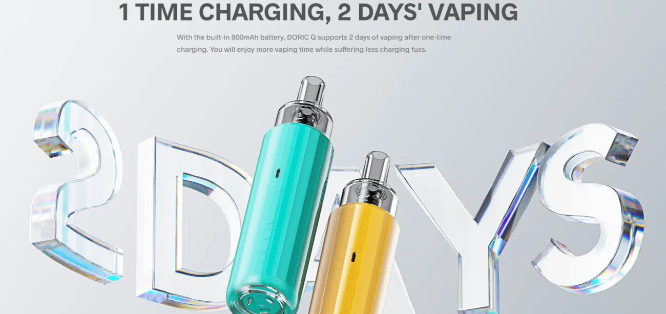 VOOPOO DORIC Q Charging