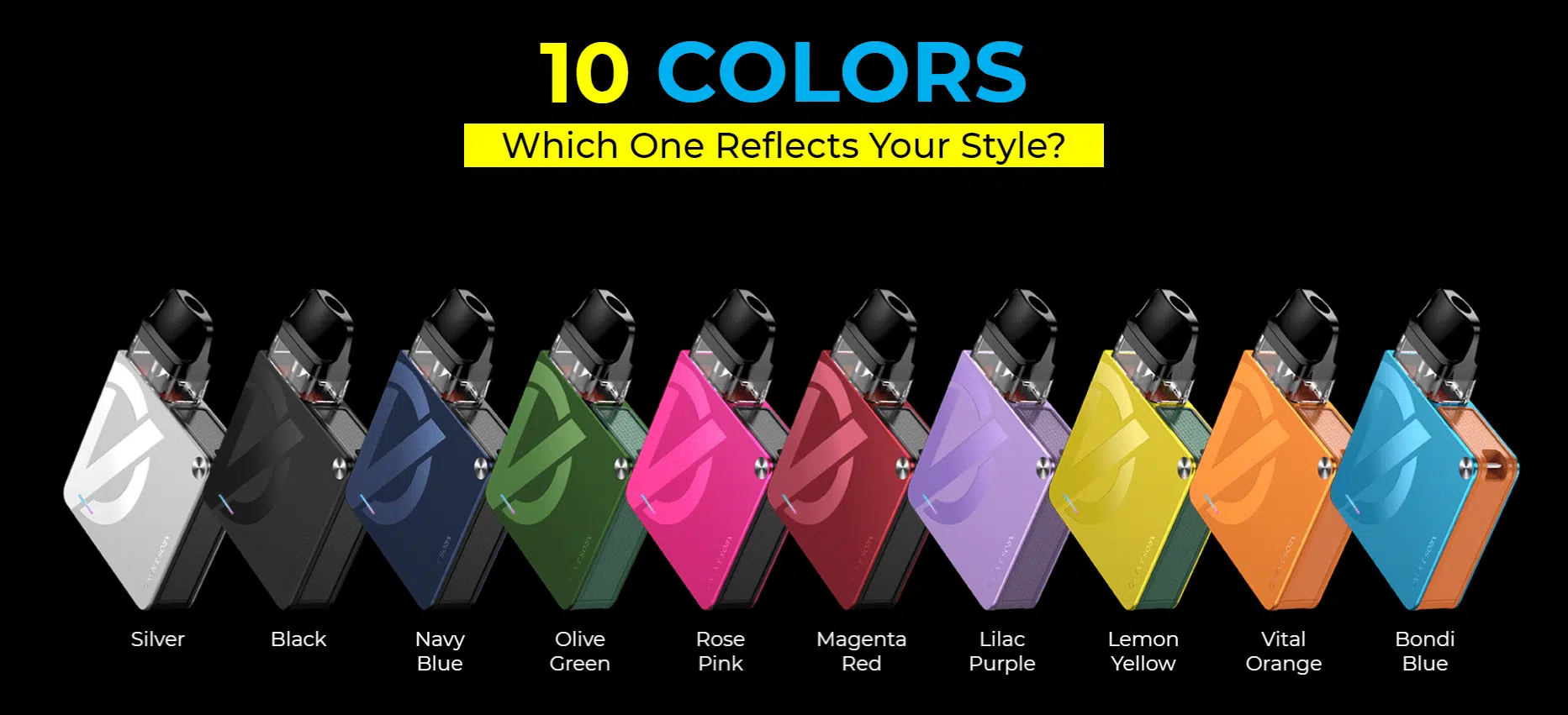 Vaporesso Xross 3 Nano Different Colours