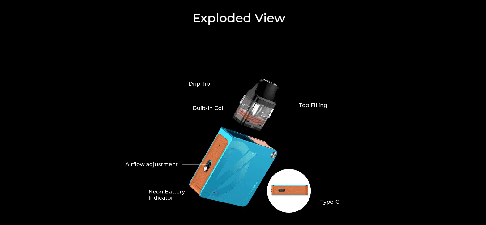 Vaporesso XROSS 3 NANO Components