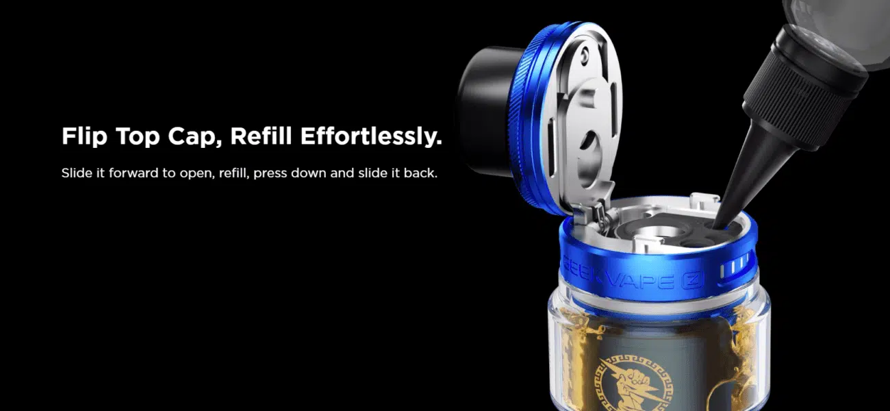 Geekvape Zeus Z Vape Tank Top Filling