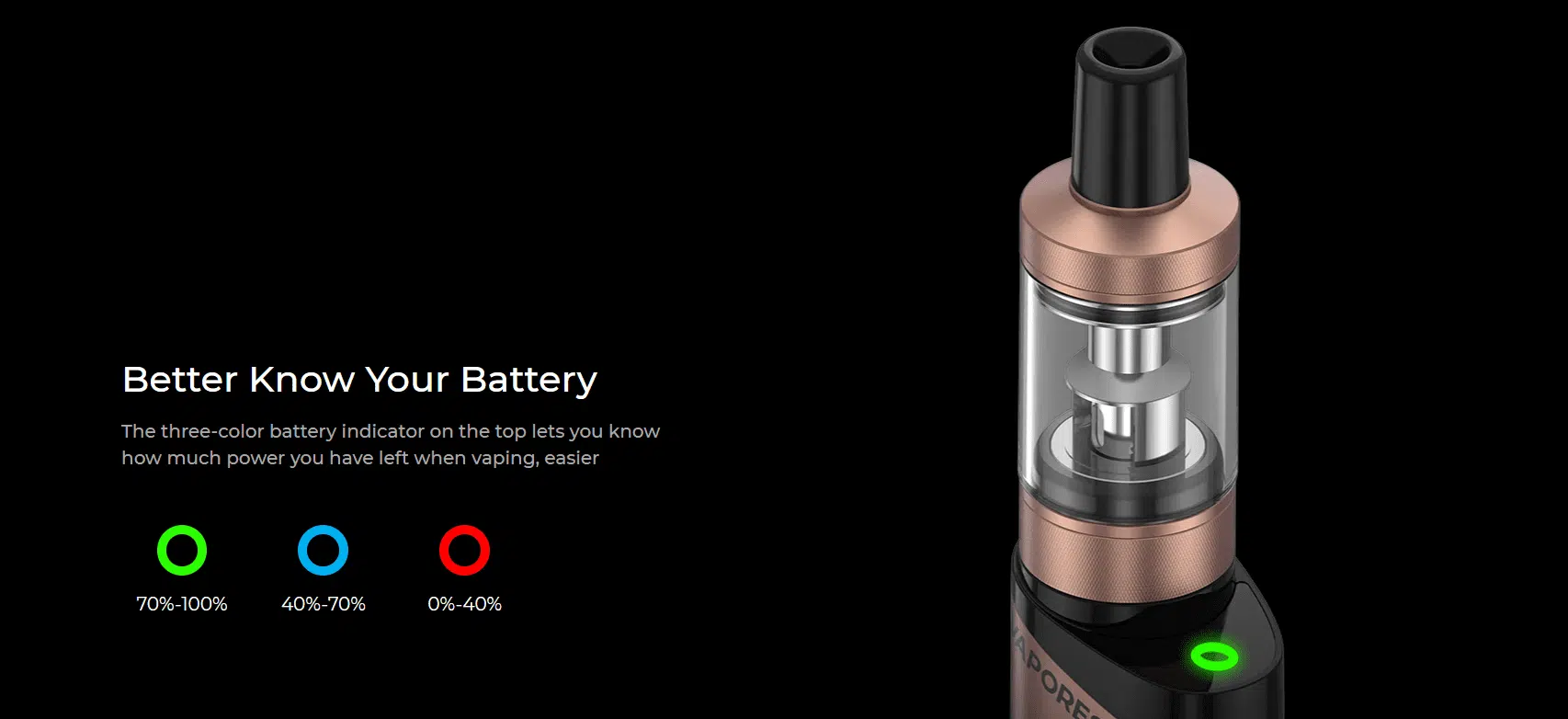 Vaporesso Gen Fit Battery