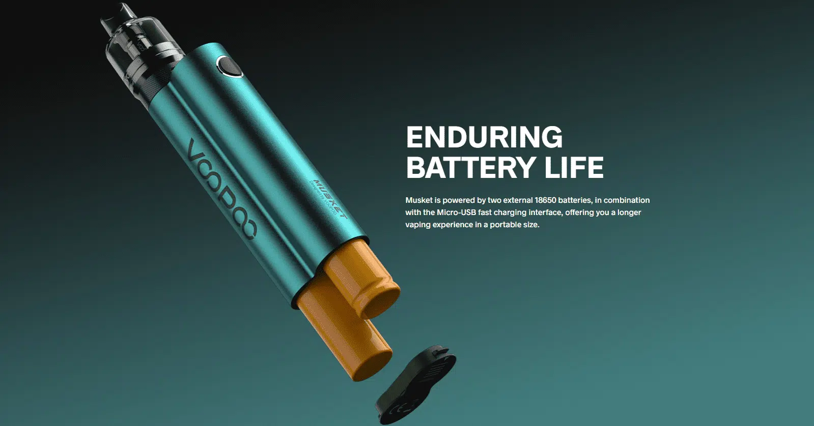 VOOPOO MUSKET Battery