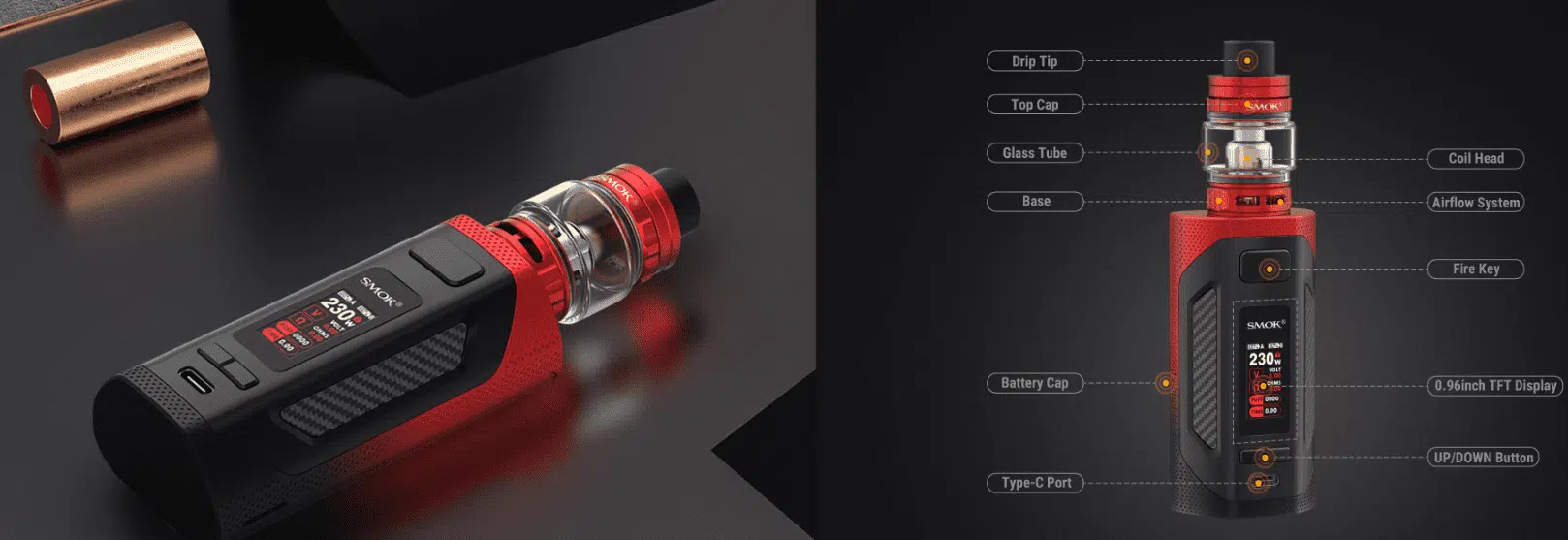 Smok Rigel Components