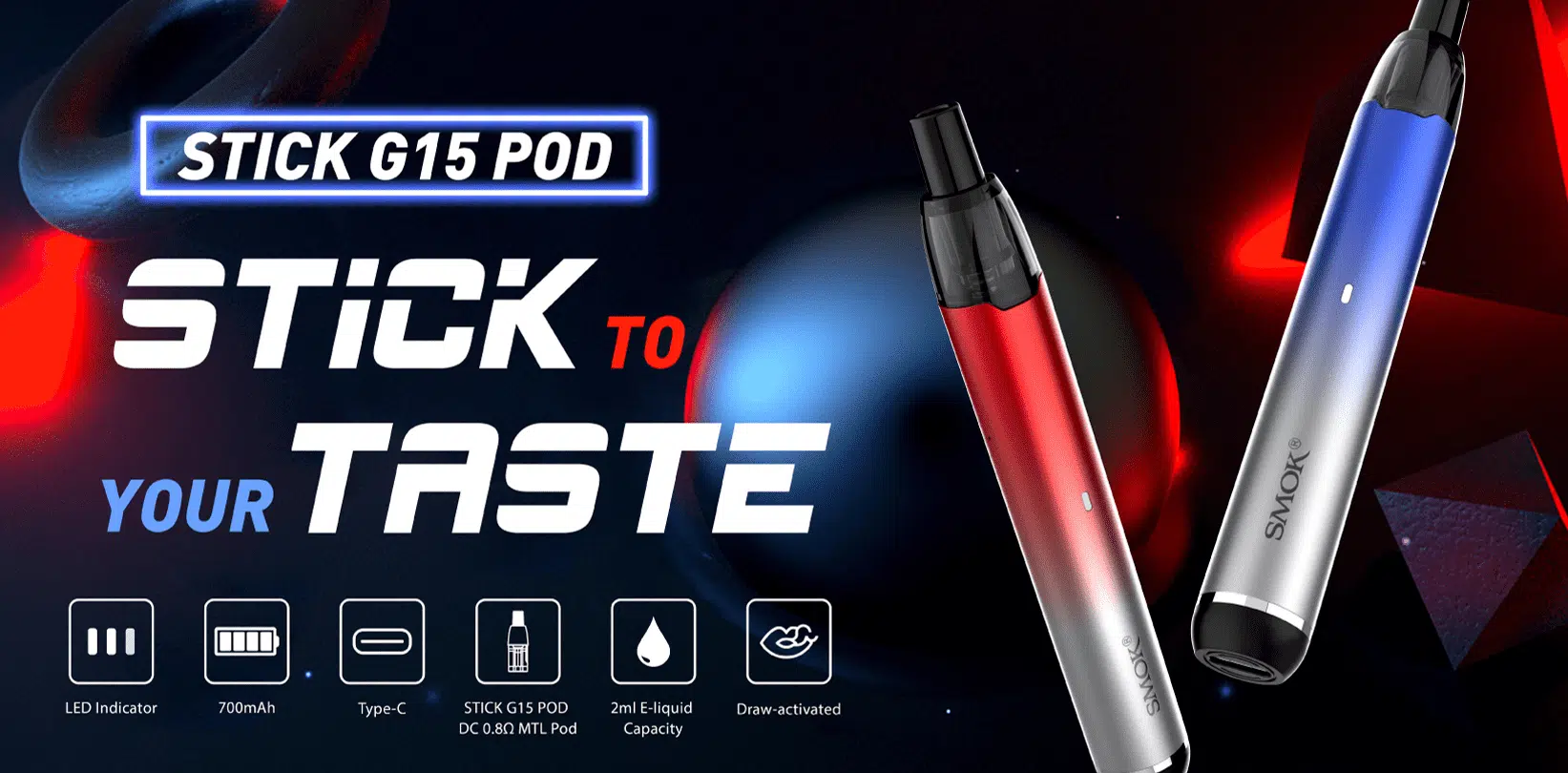 Smok G15 Pod Kit Banner