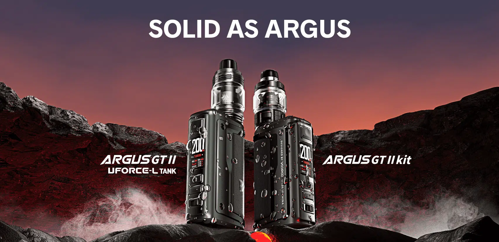 Voopoo Argus GT II Banner