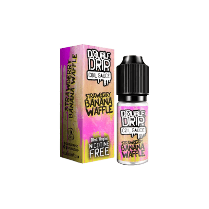 Strawberry Banana Waffle by Double Drip –10ml E-liquid