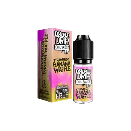 Strawberry Banana Waffle by Double Drip –10ml E-liquid