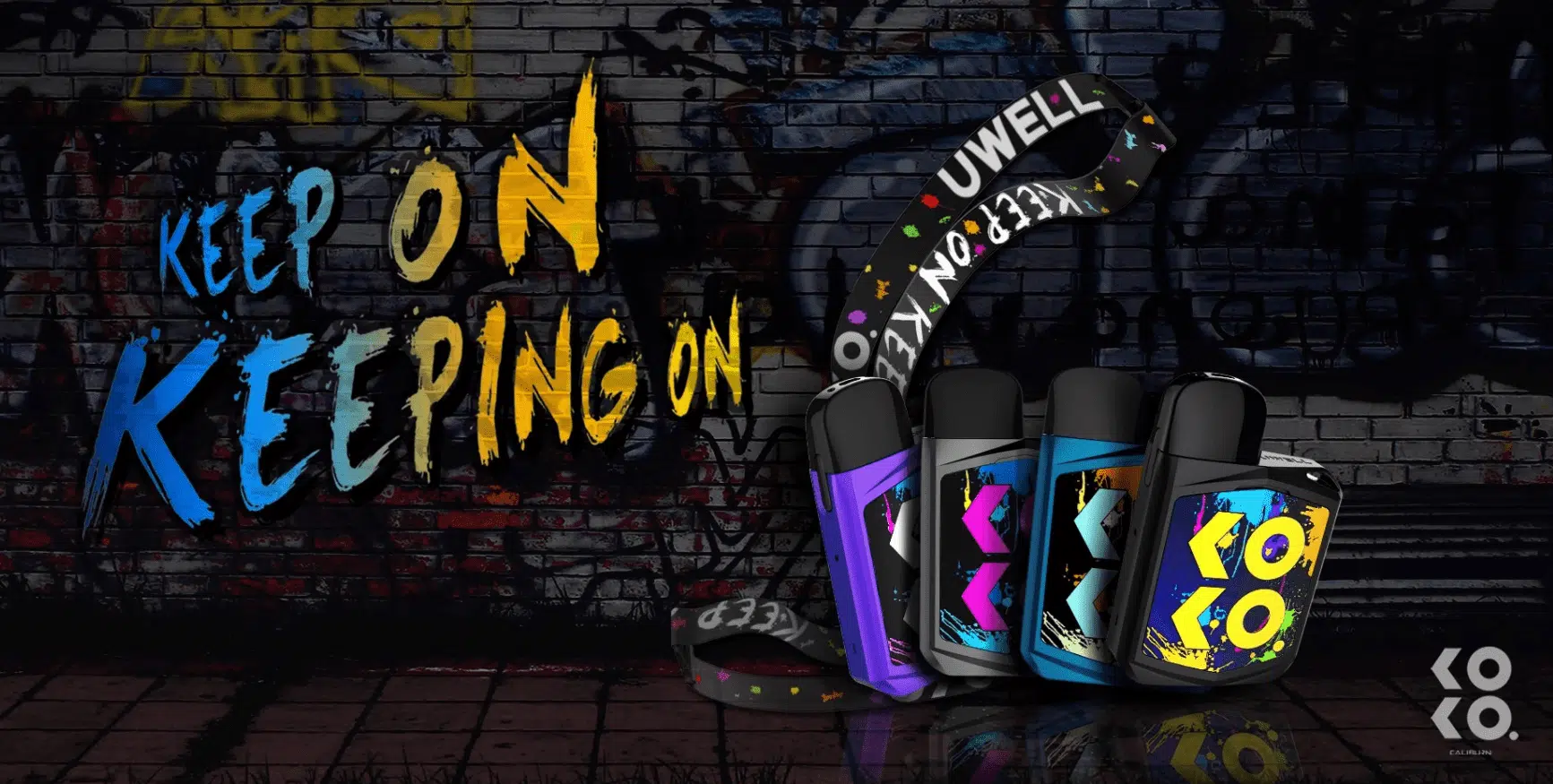 Uwell Caliburn Koko Prime Banner