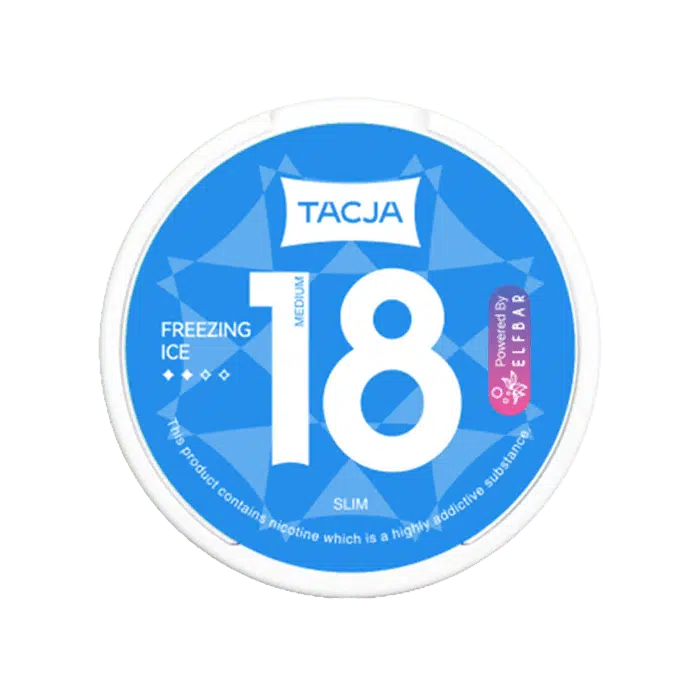 Elf Bar TACJA Nicotine Pouches - Freezing Ice - 18