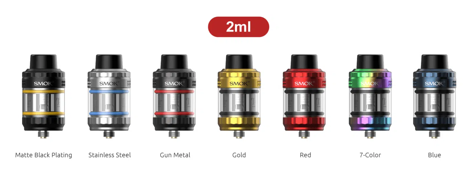 Smok T-air different colours