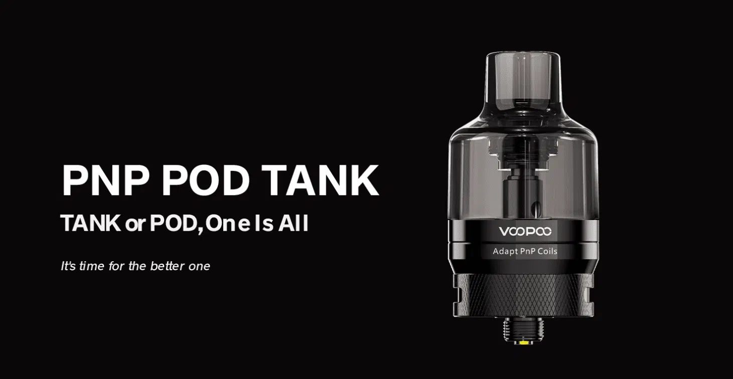VooPoo PNP Pod Tank Banner