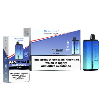 Hayati Pro Ultra 15000 Box of 10 Double E-Liquid Tank