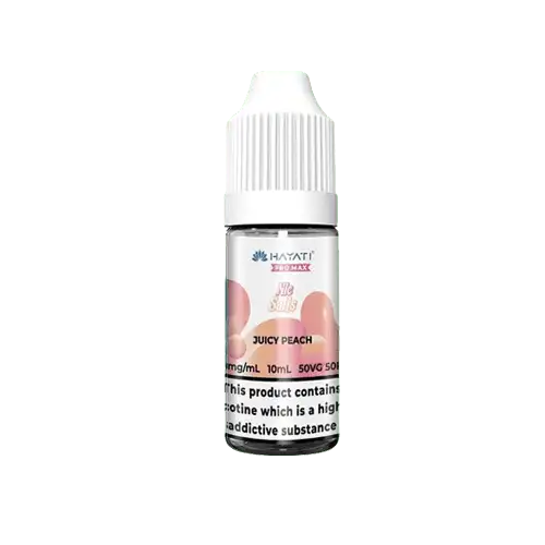 Juicy Peach E-liquid by Hayati Pro Max - 10ml Nic Salt E-liquid
