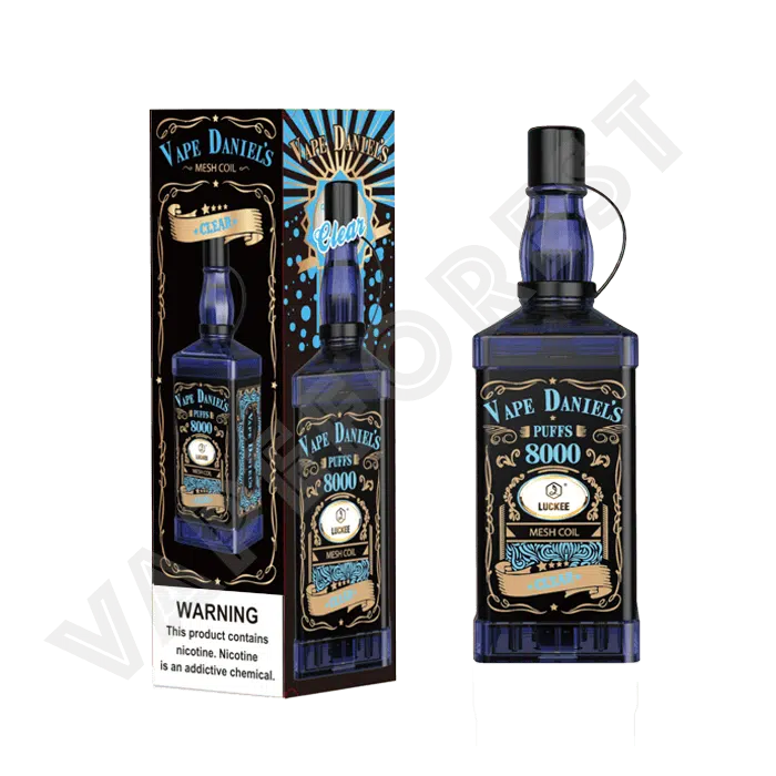 Luckee Vape Daniels 8000 Clear