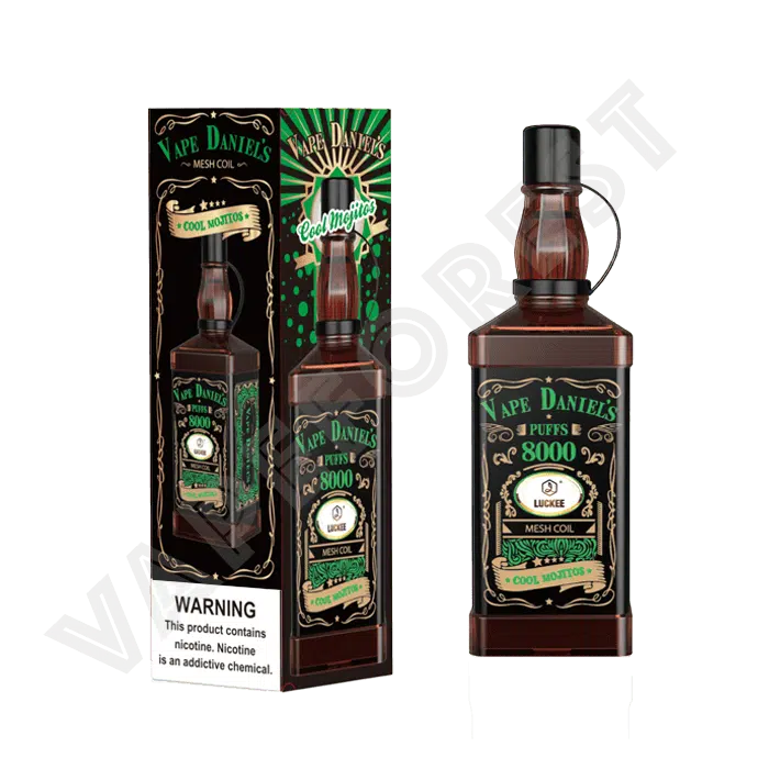 Luckee Vape Daniels 8000 Cool Mojitos